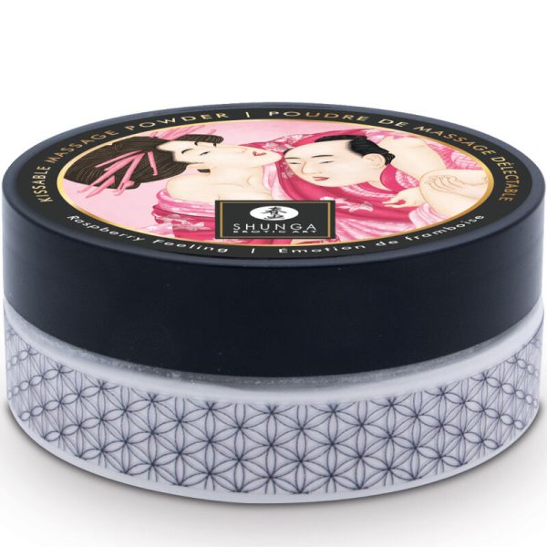 SHUNGA - EDIBLE MASSAGE POWDER KIT RASPBERRY - Afbeelding 2