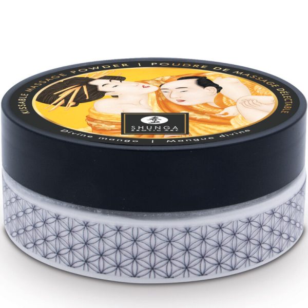 SHUNGA - EDIBLE MASSAGE POWDER KIT MANGO - Afbeelding 2