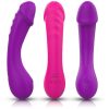ARMONY - DILDO VIBRATOR G-SPOT SILICONE FUCHSIA - Afbeelding 5