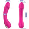 ARMONY - DILDO VIBRATOR G-SPOT SILICONE FUCHSIA - Afbeelding 3
