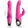 ARMONY - ZING DILDO VIBRATOR RABBIT FUCHSIA - Afbeelding 3