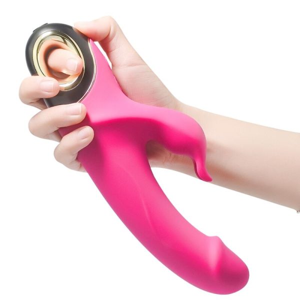 ARMONY - METEROR DILDO VIBRATOR RABBIT ROTATOR FUCHSIA - Afbeelding 4