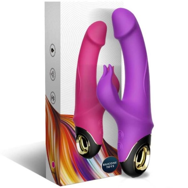 ARMONY - METEROR DILDO VIBRATOR RABBIT ROTATOR PURPLE - Afbeelding 5