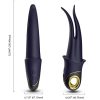 ARMONY - SHADOW VIBRATOR DOUBLE-HEAD TEASING BLUE - Afbeelding 4