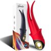 ARMONY - SHADOW VIBRATOR DOUBLE-HEAD TEASING RED - Afbeelding 6