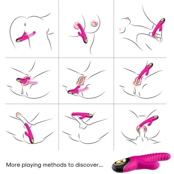 ARMONY - ETERNITY VIBRATOR SILICONE FUCHSIA - Afbeelding 2