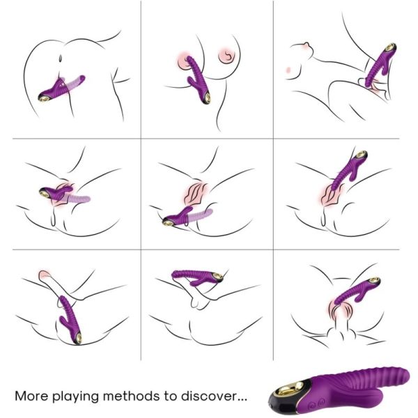 ARMONY - ETERNITY VIBRATOR SILICONE PURPLE - Afbeelding 2