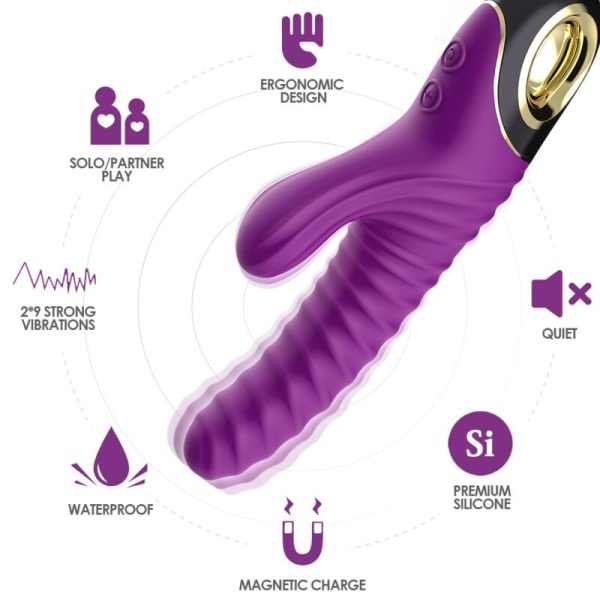 ARMONY - ETERNITY VIBRATOR SILICONE PURPLE - Afbeelding 3