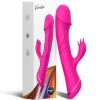 ARMONY - DILDO VIBRATOR RABBIT SILICONE FUCHSIA - Afbeelding 6