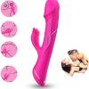 ARMONY - DILDO VIBRATOR RABBIT SILICONE FUCHSIA - Afbeelding 2