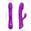 ARMONY - DILDO VIBRATOR RABBIT SILICONE PURPLE - Afbeelding 4