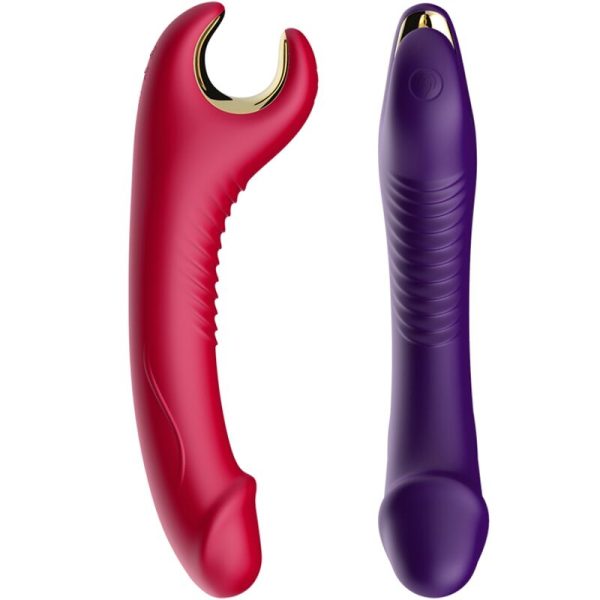 ARMONY - PRINCE DILDO VIBRATOR & ROTATOR RED - Afbeelding 4