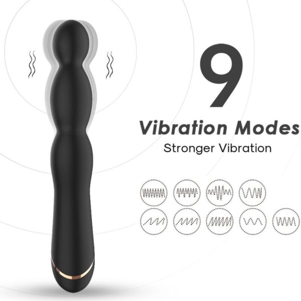 ARMONY - BAMBU VIBRATOR ADJUSTABLE BLACK - Afbeelding 2