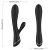 ARMONY - VIBRATOR RABBIT SILICONE BLACK - Afbeelding 3