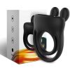 ARMONY - RING VIBRATOR RABBIT BLACK - Afbeelding 5