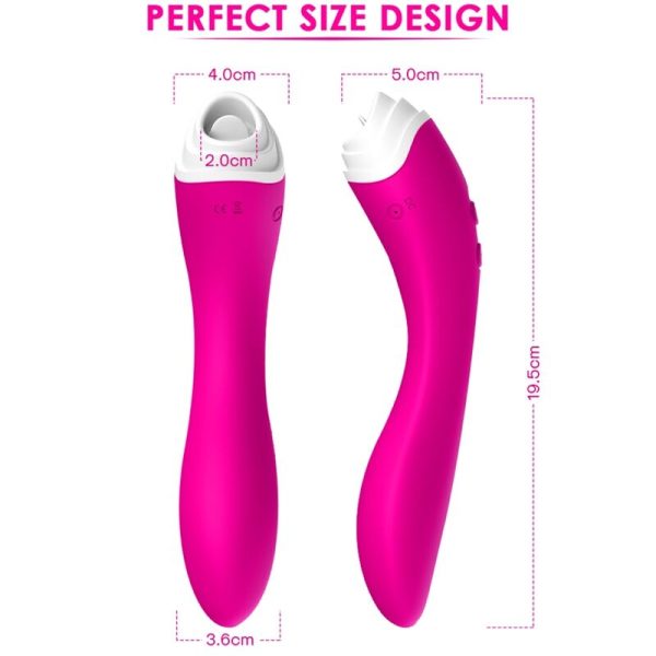 ARMONY - FAIRYLAND LICKING VIBRATING CLIT & VIBRATOR FUCISA - Afbeelding 4