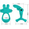 PRETTY LOVE - DANTE GREEN RABBIT VIBRATOR RING - Afbeelding 4