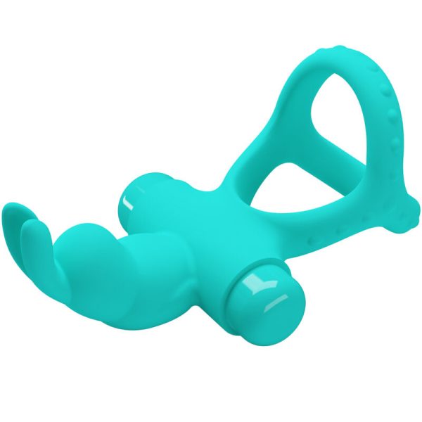 PRETTY LOVE - FIGGY GREEN RABBIT VIBRATOR RING - Afbeelding 3