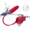 ARMONY - ROSELIP LICKING VIBRATING CLIT & VIBRATOR RED - Afbeelding 3
