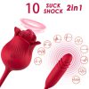 ARMONY - ROSELIP LICKING VIBRATING CLIT & VIBRATOR RED - Afbeelding 2