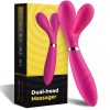 ARMONY - Y-WAND MASSAGER & VIBRATOR DOUBLE HEAD FUCHSIA - Afbeelding 5