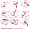 ARMONY - Y-WAND MASSAGER & VIBRATOR DOUBLE HEAD FUCHSIA - Afbeelding 2
