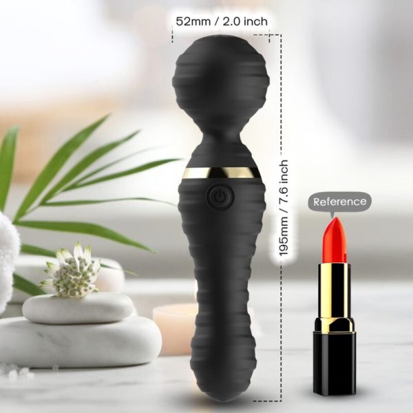 ARMONY - FREEDO MASSAGER & VIBRATOR SMALL BLACK - Afbeelding 2