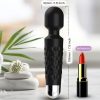 ARMONY - POSTMAN MASSAGER & VIBRATOR SUPER FLEXIBLE HEAD BLACK - Afbeelding 2
