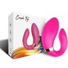 ARMONY - CRESCENT VIBRATOR FOR COUPLES REMOTE CONTROL FUCHSIA - Afbeelding 4