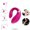ARMONY - CRESCENT VIBRATOR FOR COUPLES REMOTE CONTROL FUCHSIA - Afbeelding 2
