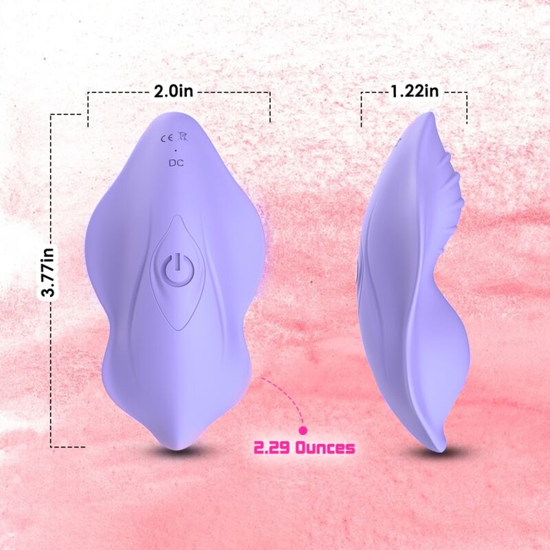 ARMONY - WHISPER WEARABLE PANTIES VIBRATOR REMOTE CONTROL PURPLE - Afbeelding 2