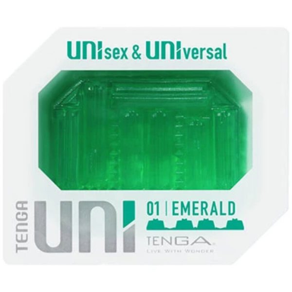 TENGA - UNI EMERALD MASTURBATOR THIMBLE - Afbeelding 3