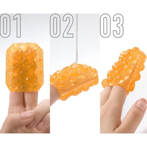 TENGA - UNI TOPAZ MASTURBATOR THIMBLE - Afbeelding 4