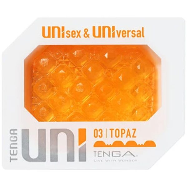 TENGA - UNI TOPAZ MASTURBATOR THIMBLE - Afbeelding 3