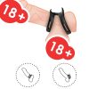 ARMONY - DUALRING DOUBLE ELASTIC RING BLACK - Afbeelding 3