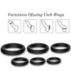 ARMONY - LOCK RINGS SILICONE BLACK - Afbeelding 3