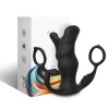 ARMONY - KNIGHT VIBRATOR ANAL PROSTATE & RING REMOTE CONTROL BLACK - Afbeelding 4