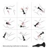 ARMONY - VIBRATOR & ANAL PLUG REMOTE CONTROL BLACK - Afbeelding 2