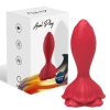 ARMONY - PINK VIBRATOR & ANAL PLUG SMALL REMOTE CONTROL RED - Afbeelding 5