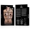 FETISH SUBMISSIVE BONDAGE - ADJUSTABLE HARNESS TORSO AND ARMS - Afbeelding 7