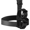 FETISH SUBMISSIVE BONDAGE - COLLAR & WRIST CUFFS BODY RESTRAINT SET - Afbeelding 6