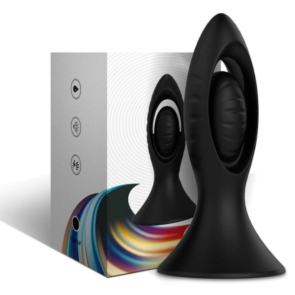 ARMONY - VIBRATOR & ANAL PLUG SILICONE BLACK - Afbeelding 5