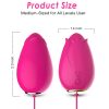 ARMONY - MANDALA EGG VIBRATOR G-SPOT REMOTE CONTROL FUCHSIA - Afbeelding 5