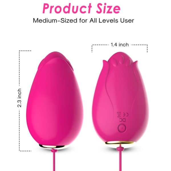 ARMONY - MANDALA EGG VIBRATOR G-SPOT REMOTE CONTROL FUCHSIA - Afbeelding 5