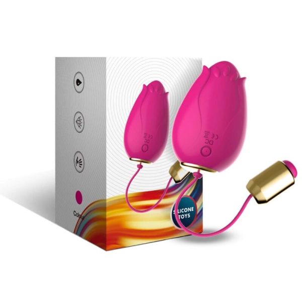 ARMONY - MANDALA EGG VIBRATOR G-SPOT REMOTE CONTROL FUCHSIA - Afbeelding 6