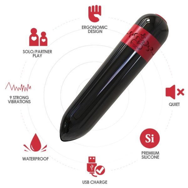 ARMONY - ROCKET VIBRATOR BULLET BLACK - Afbeelding 2