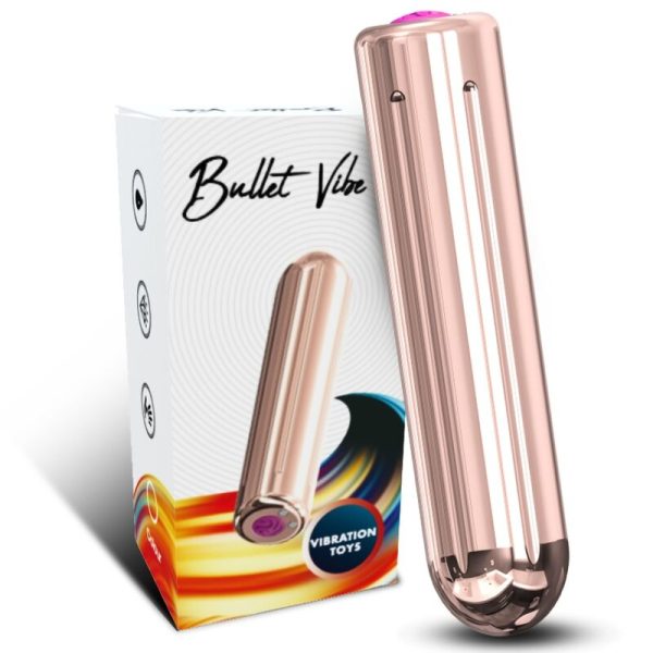 ARMONY - WARHEAD VIBRATOR BULLET REMOTE CONTROL GOLDEN 2 CM X 8.8 CM - Afbeelding 5