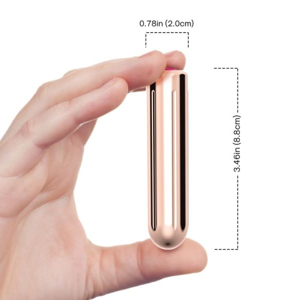 ARMONY - WARHEAD VIBRATOR BULLET REMOTE CONTROL GOLDEN 2 CM X 8.8 CM - Afbeelding 4