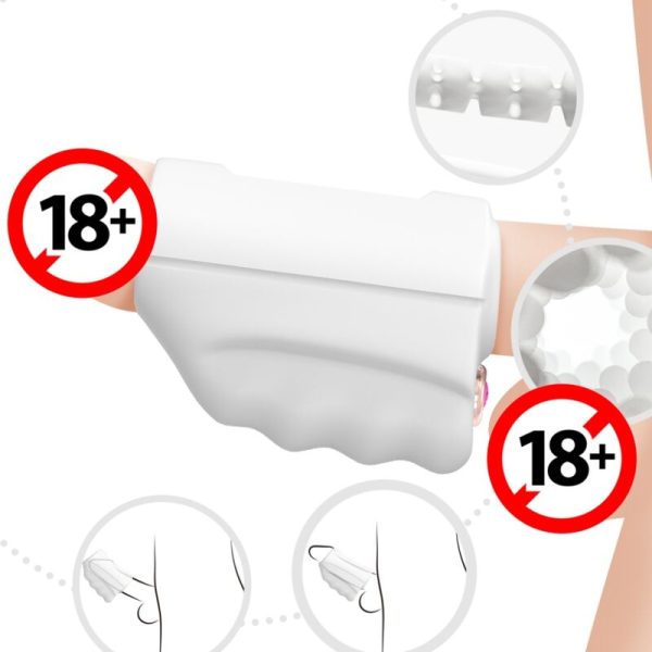 ARMONY - MASTER MASTURBATOR & VIBRATOR WHITE - Afbeelding 4