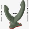 FUN FACTORY - RYDE DOUBLE DILDO & MASSAGER GREEN - Afbeelding 3